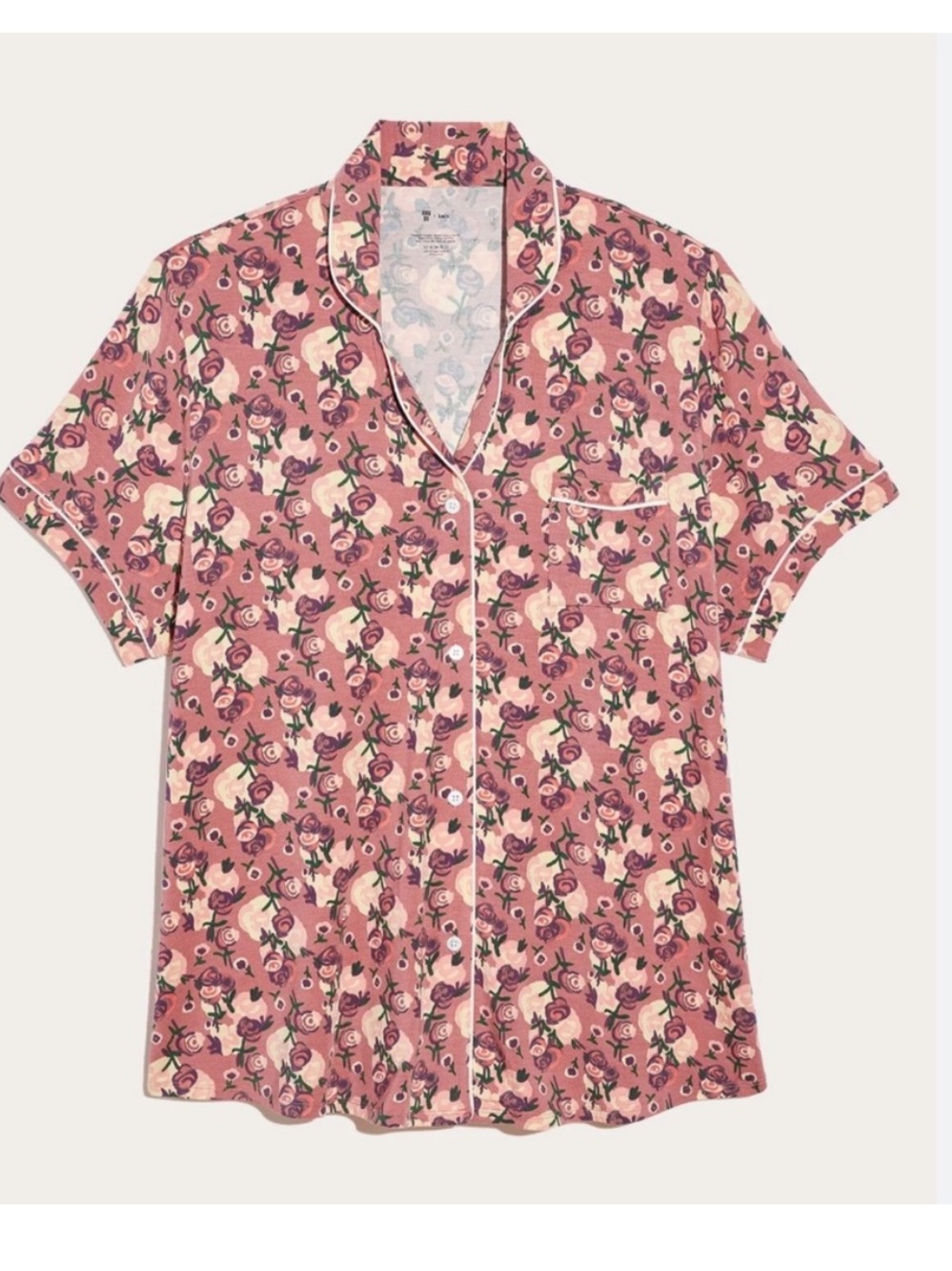 Knix x Anna Sui Modal Sleep Top in Rose Boquet